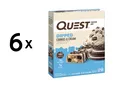 6 x Quest Nutrition Quest Bars Dipped (12x50g) Cookies and Cream (61,11 EUR/kg)