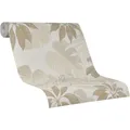 marburg Vliestapete "Avalon", Blätter, Blumen, beige