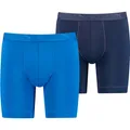 PUMA Herren Unterhose SPORT MICROFIBER LONG BOXER 2P