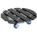 WAGNER® design yourself Pflanzenroller WPC GH 0525 Kunststoff anthrazit rund 29,0 x 7,5 cm