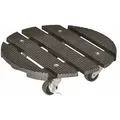 Wagner 200-52501 Multi Roller WPC, 29 x 29 x 7,2 cm, Apparate-Rolle, für 100 kg, rund, anthrazit (1 Stück)