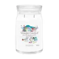 Yankee Candle Magical Bright Lights Duftkerze im Glas, groß, Weiß