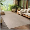 Ayyildiz Teppiche Outdoorteppich IBIZA 1901, rechteckig, Höhe: 5 mm, Läufer, In und Outdoor, Sisaloptik, Wohnzimmer, Aussenbereich beige|braun 160 cm x 230 cm x 5 mm