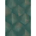 Guido Maria Kretschmer Vliestapete Prisma 10,05 m x 0,53 m Petrol