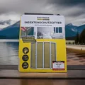 EASYmaxx Fliegengitter Fenster Insektenschutz Insektengitter Magnet 130x150 cm