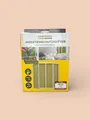 EASYmaxx Fliegengitter Fenster Insektenschutz I Magnet 130x150 cm