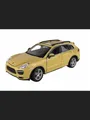 Porsche Cayenne Turbo Bburago Maßstab:1:24 Metall-Kunststoff Modellauto Gelb