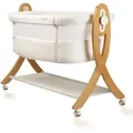 BabyGo Beistellbett SidebySide, Echtholz