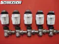 5  Heimeier Thermostatventil eck 1/2" +Thermostatkopf K Heizkörper Fühler Ventil