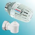 Set Heimeier Thermostat 6000-00.500 K + Oventrop Winkeladapter 1011450