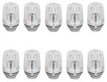 HEIMEIER Thermostat Kopf K6000 weiß K 6000-00.500 Fühler M30 x 1,5mm Heizung 10x
