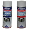 (10,50€/Liter) Wilckens 400ml Weisslack Spray hochglänzend/seidenmatt Lack