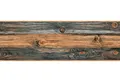 living walls Bordüre Stick Ups, glatt, gestreift, realistisch, Holz, Vinyl Wand Schräge Borte Wohnzimmer Schlafzimmer Küche Design Optik
