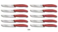 10er Set Victorinox Schweiz Tomatenmesser Küchenmesser Brötchenmesser ROT