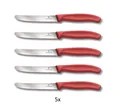5er Set Victorinox Schweiz Tomatenmesser Küchenmesser Brötchenmesser ROT 11 cm
