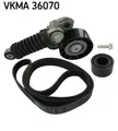 Mehrrippiger Keilriemen Set VKMA 36070 SKF für RENAULT CLIO II