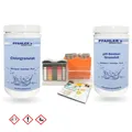 Whirlpool Wasserpflege Sparset Chlorgranulat schnelllöslich pH Senker Pooltester