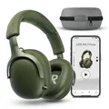 MEDION Over Ear Kopfhörer HX-1 Pure Bluetooth bis 100h Akkulaufzeit grün
