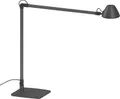 Waldmann LED-Arbeitsplatzleuchte LUCIO, 4000 K, dreh-, neig- und höhenverstellbar, 4 W, umbragrau RAL 7022 661203