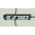 BRENNENSTUHL Premium-Line mit Schalter  4fach sw/gr 5m 4-fach, 5m