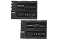 Extensilo Ersatz für Nikon EN-EL3e für Digitalkamera / Kamera (1900 mAh, 7,4 V, Kamera-Akku Akku Li-Ion 1900 mAh (7,4 V), Leistungsfähige Austausch-Akkus für Digitalkamera, Spiegelreflexkamera