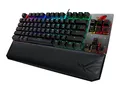 Vaorwne Keyboard Asus ROG Strix Scope NX TKL DLX Brown