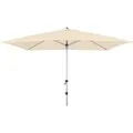 Doppler Marktschirm Expert 200 cm x 300 cm Natur mit Kurbelmechanik