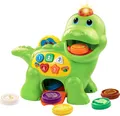 VTech Fütter-mich Dino mit bunten Tasten und Spielchips zum Zahlen lernen ✅