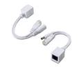 kwmobile PoE Adapter Set - Injektor + Splitter Kabel für Netzwerk, IP Geräte Netzwerk-Adapter, 17.00 cm