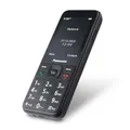Panasonic KX-TF200EXB Mobiltelefon, Dualband-GSM 900/1800 MHz, 2,4" TFT-Farb-LCD, 0,3 Megapixel, 1000 mAh Li-Ionen-Akku, kompatibel mit Hörgeräten, einzelne SIM-Karte, USB-C, Schwarz