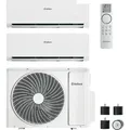 Vaillant Paket 5.025 climaVAIR multi, Multi-Split-Klimagerät VAM 1-050 A2NO, mit 2x VAM 1-035 KNI