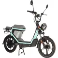 E-Motorroller SAXXX "Prima E", blau (türkis, grau), Elektromotorroller, 25 km/h, B:68cm H:103cm L:172cm