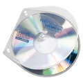 Veloflex CD/DVD Hülle VELOBOX 12,5 x 12,5 cm (B x H) Polypropylen transparent 10 St./Pack. (4365000)