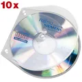VELOFLEX 1er CD-/DVD-Hüllen VELOBOX transparent, 10 St. 4365000
