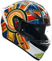 AGV K1 S Dreamtime, Integralhelm - Weiß/Blau/Orange/Gelb - M 2118394001-012-M