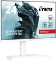 iiyama G-Master Red Eagle GB2470HSU-W6 60,5cm 23,8" Fast-IPS LED Gaming Monitor Full HD HDMI DP USB3.2 0,2ms 180Hz Adaptive Sync Höhenverstellung Pivot weiß