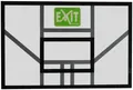 EXIT Basketballständer Galaxy Board, BxH: 116x77 cm