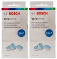 6 Bosch Entkalkungstabletten 2in1 TCZ8002A VeroSeries für Kaffeevollautomaten