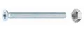 Connex Gewindeschraube Connex Gewindeschrauben M6 x 40 mm PH 3 - 40 Stk.