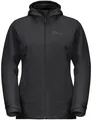 Jack Wolfskin Moonrise 3in1 Jacket Women black - Größe XL