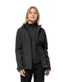 Jack Wolfskin Damen Moonrise 3in1 Jkt W Jacket, Schwarz, XL EU