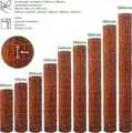 BOGATECO Weidenmatte Sichtschutz Zaun aus Holz |Gartenzaun 180 cm Hoch & 300 cm Lang | Perfekt Weidenzaun für den Garten, Balkon und Terrasse natürlicher Sichtschutzzaun