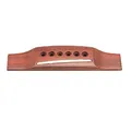 Grover B 3343 - Pin Style Guitar Bridge with Plastic Saddle - Rosewood