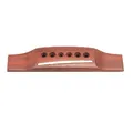 GROVER B 3343 - Pin Style Guitar Bridge with Plastic Saddle - Rosewood