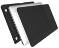 MyGadget Hülle [ Matt ] für Apple MacBook Pro 16 Zoll - ab 2021 - (Model : A2485 M1 Max Pro Chip) - Schutzhülle Cover - Schwarz