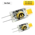 G4 LED 12V 24V AC/DC Warmweiß 2700K 1W 2er Set Stiftsockel 150lm dimmbar 360°