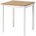 hagge home Esstisch, Braun, Weiß, Holz, 68x75x68 cm, Esszimmer, Tische, Esstische