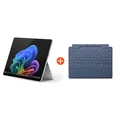 Microsoft Surface Pro (11. Edition) Copilot+ PC 13" 2in1 Platin Snapdragon X Plus 16GB/512GB SSD Win11 EP2-08345 ohne Netzteil inkl. MS Surface Pro Keyboard mit Stiftaufbewahrung saphir
