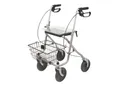 Drive Medical Rollator Migo 2G, leicht faltbar inkl. Stockhalter, Korb,Tablett