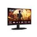AOC Gaming C24G42E - 24 Zoll Full HD Curved Monitor, 180 Hz, 1 ms, FreeSync Premium (1920x1080, 1x HDMI 2.0, 1x DisplayPort 1.4) schwarz-rot